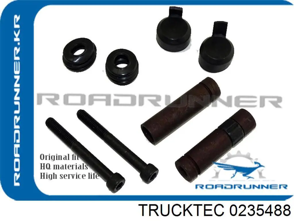 02.35.488 Trucktec pinza de freno delantera izquierda