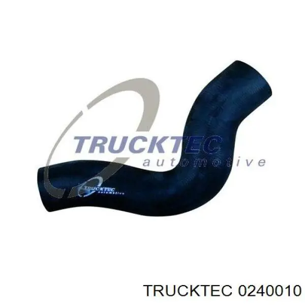 0240010 Trucktec tubería de radiador arriba