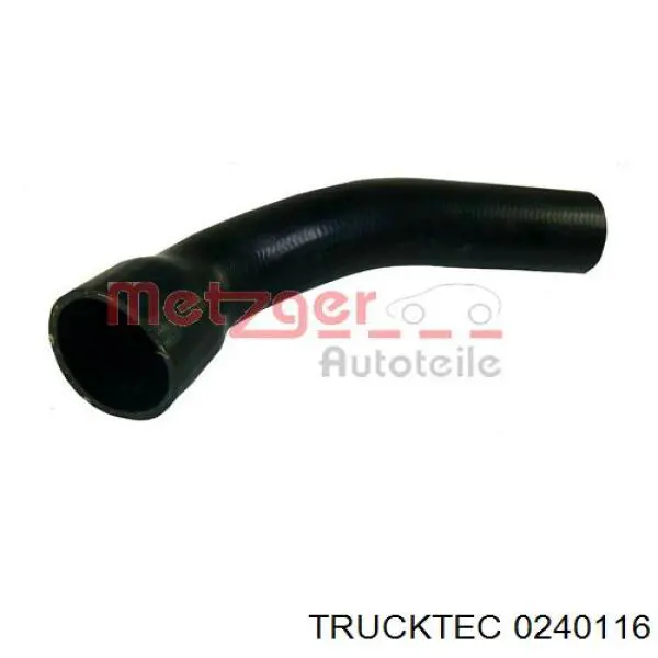 02.40.116 Trucktec tubo flexible de aire de sobrealimentación derecho