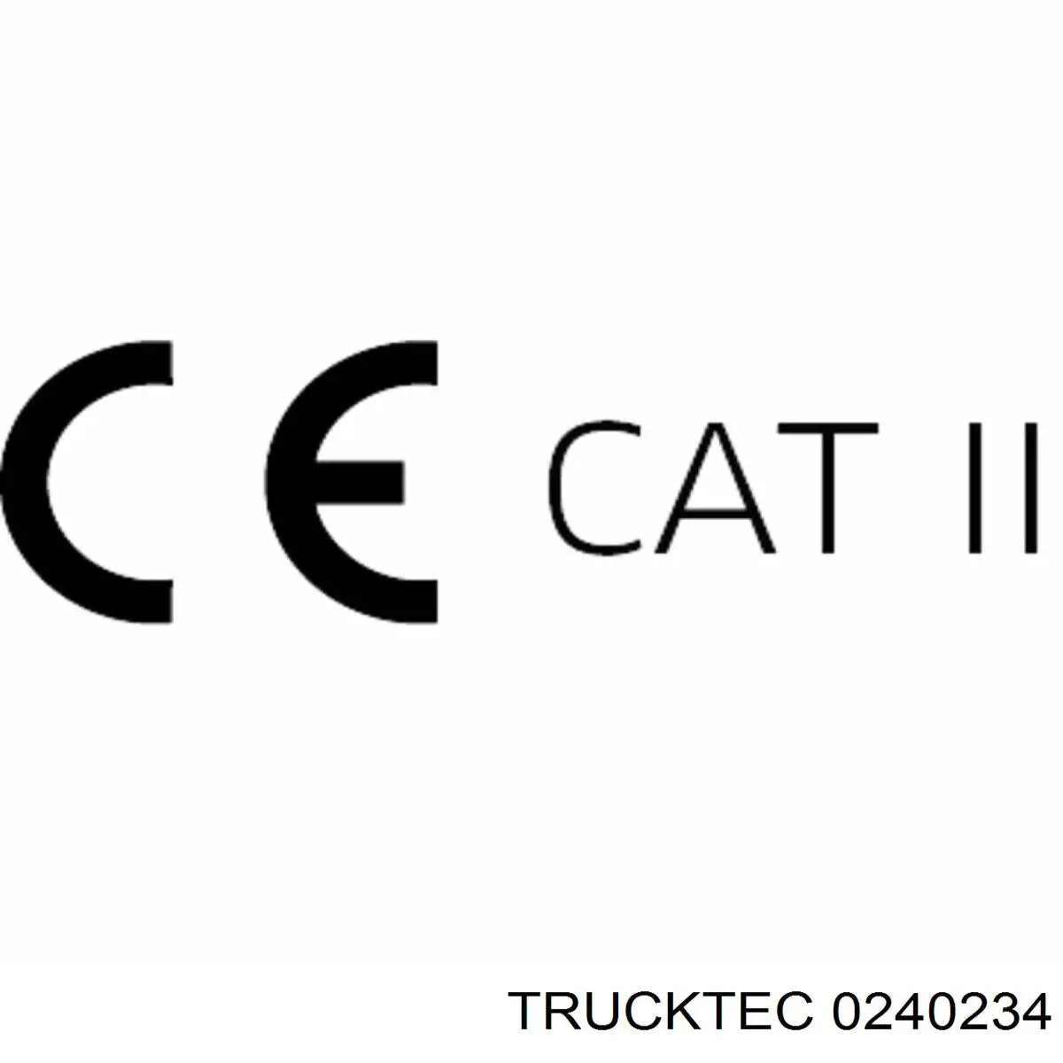 02.40.234 Trucktec tubo flexible de aire de sobrealimentación derecho