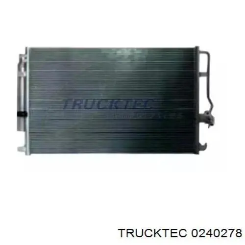 02.40.278 Trucktec condensador aire acondicionado