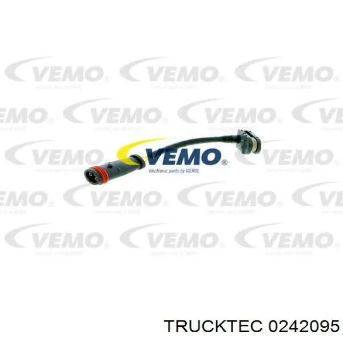 Sensor de desgaste de las pastillas de freno delanteras Trucktec 0242095 precio, desde 2,62 EUR