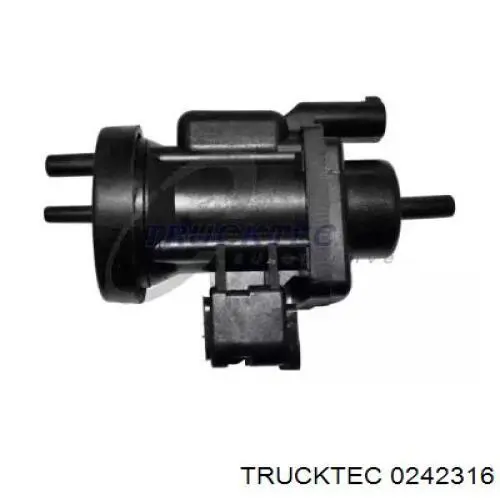 Válvula solenoide de control de presión de sobrealimentación 0242316 Trucktec
