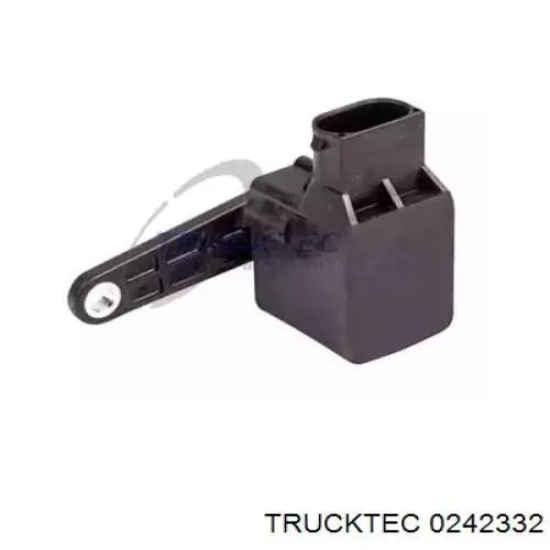 02.42.332 Trucktec sensor, nivel de suspensión neumática, delantero derecho