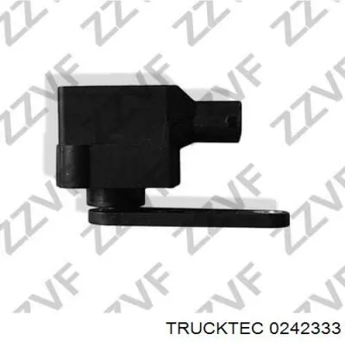 02.42.333 Trucktec sensor, nivel de suspensión neumática, trasero