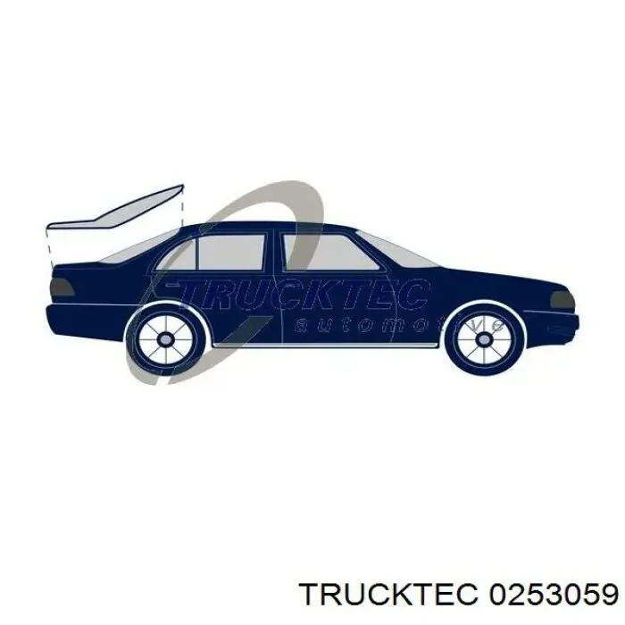 Sellador de tapa de maletero Trucktec 0253059 precio, desde 38,48 EUR