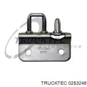 02.53.248 Trucktec guía, botón de enclavamiento, puerta de batientes trasera izquierda inferior