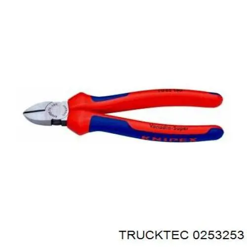 Rodillo superior izquierdo de puerta corrediza 0253253 Trucktec
