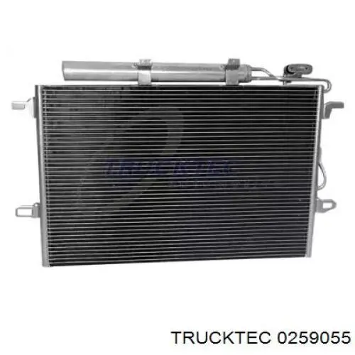 0259055 Trucktec condensador aire acondicionado