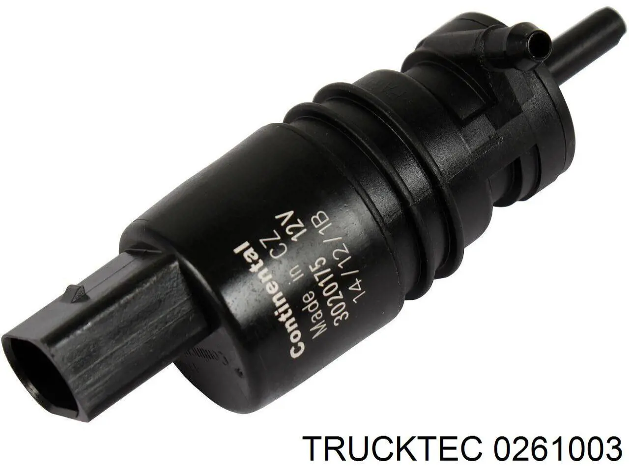 Bomba de agua limpiaparabrisas, delantera 0261003 Trucktec