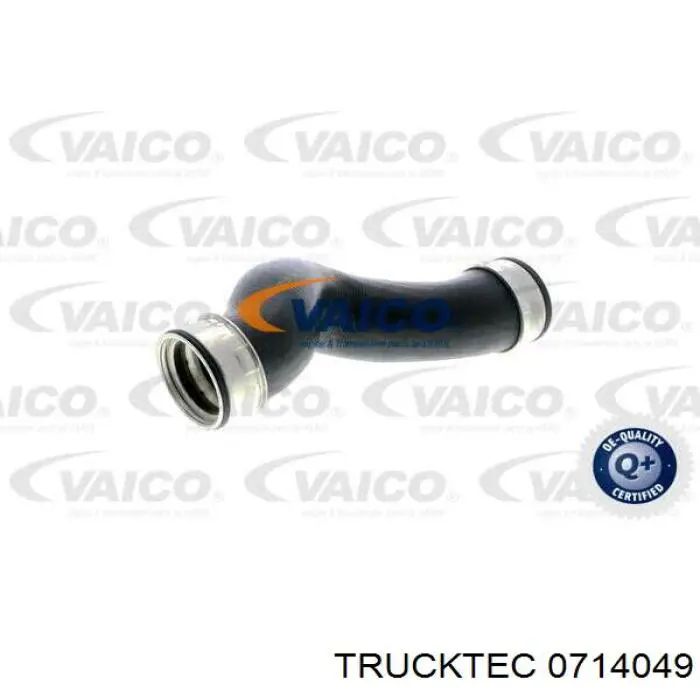 07.14.049 Trucktec tubo flexible de aire de sobrealimentación derecho