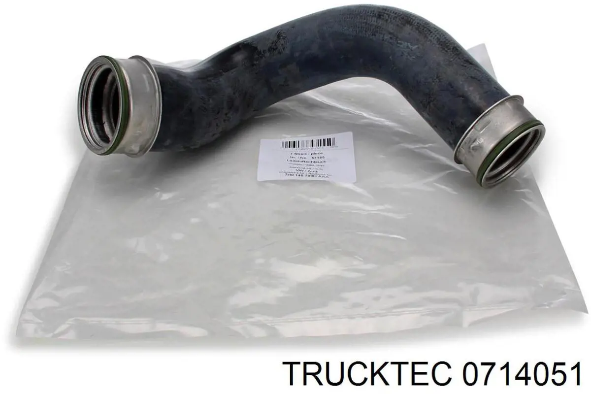 07.14.051 Trucktec tubo flexible de aire de sobrealimentación derecho