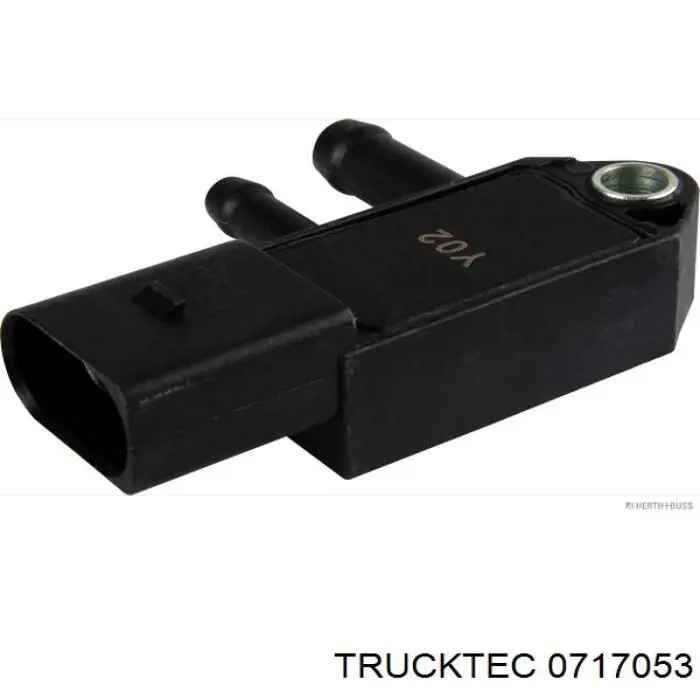 07.17.053 Trucktec sensor de presion gases de escape