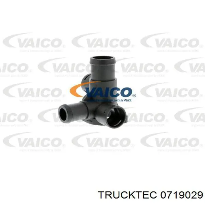 07.19.029 Trucktec brida del sistema de refrigeración (triple)