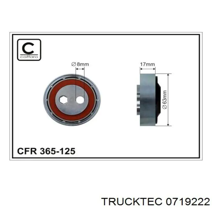 Rodillo, correa trapecial poli V Audi A4 8EC