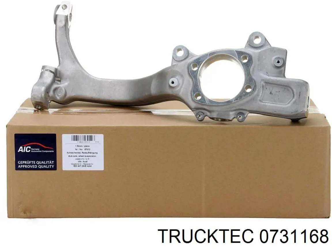 Mangueta delantera izquierda 0731168 Trucktec