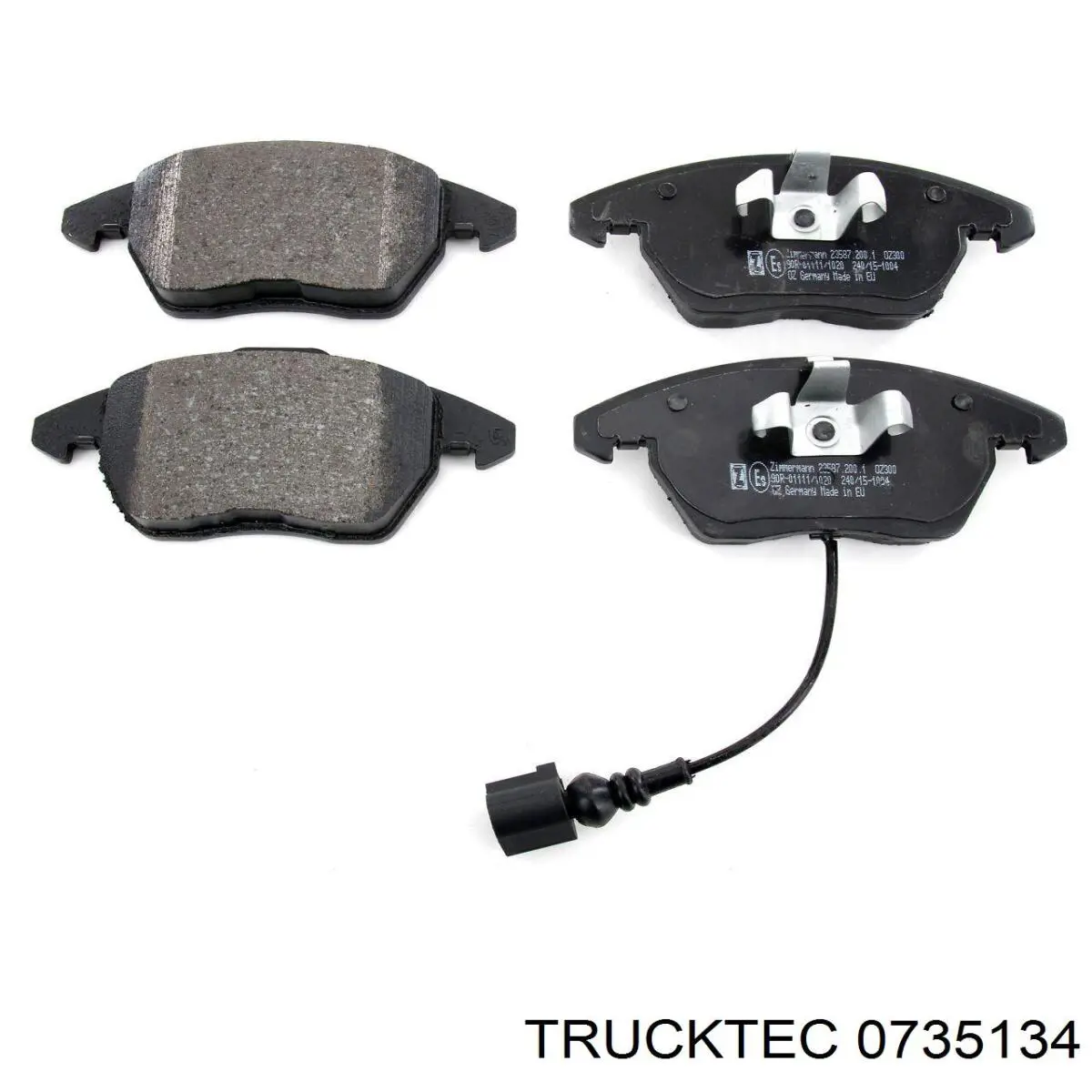 Freno de disco delantero Volkswagen Caddy 2 9K9