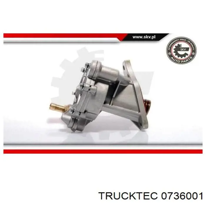 Bomba de vacío del sistema de frenado Trucktec 0736001 precio, desde 109,56 EUR