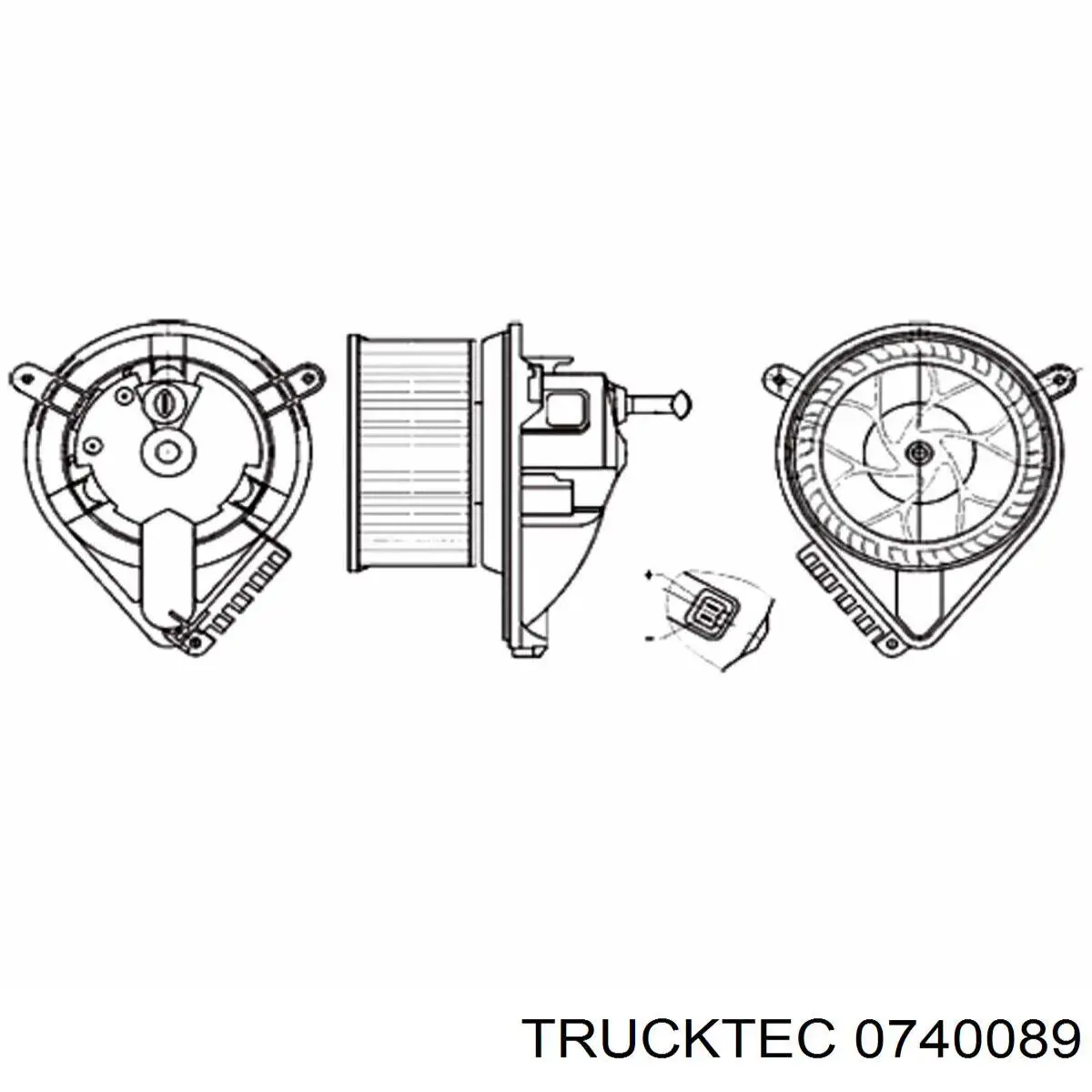 07.40.089 Trucktec receptor-secador del aire acondicionado