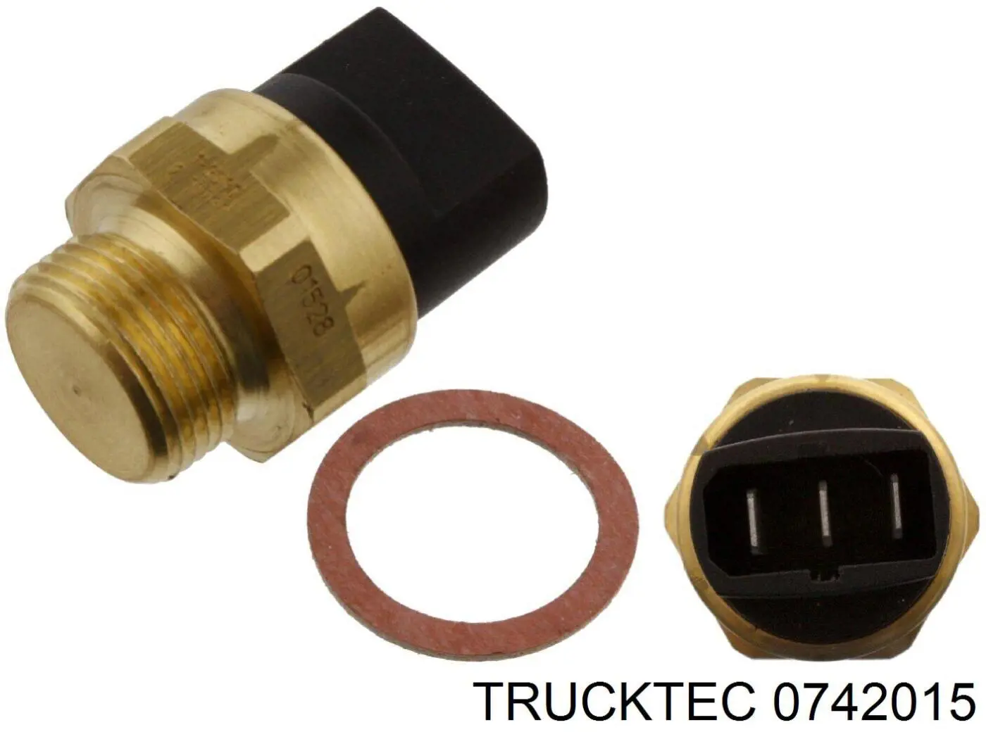 07.42.015 Trucktec sensor, temperatura del refrigerante (encendido el ventilador del radiador)