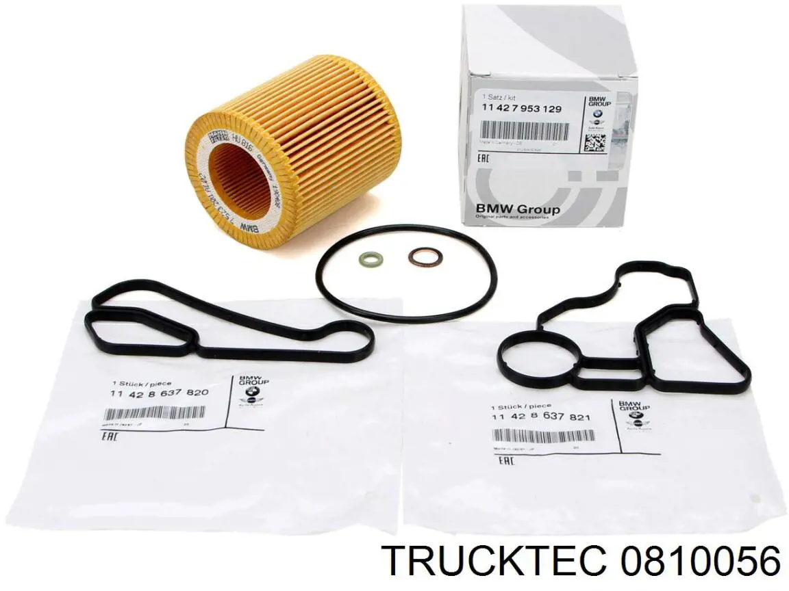 08.10.056 Trucktec junta, adaptador de filtro de aceite