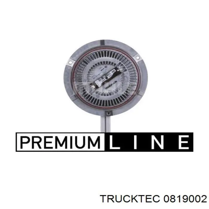 Embrague viscoso de ventilador 0819002 Trucktec
