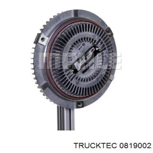 08.19.002 Trucktec embrague, ventilador del radiador
