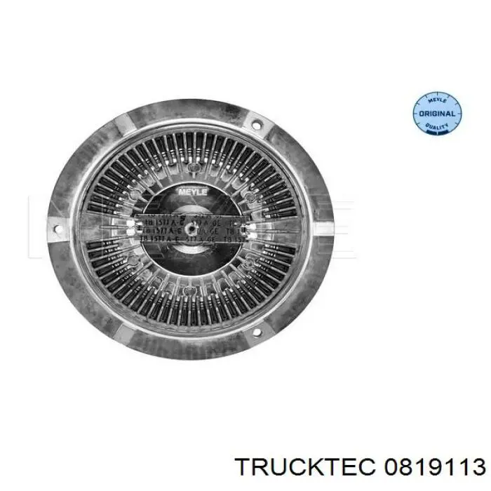 0819113 Trucktec embrague, ventilador del radiador