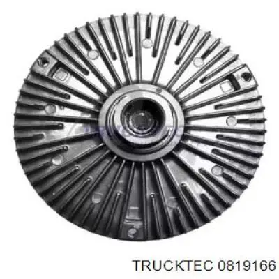08.19.166 Trucktec embrague, ventilador del radiador