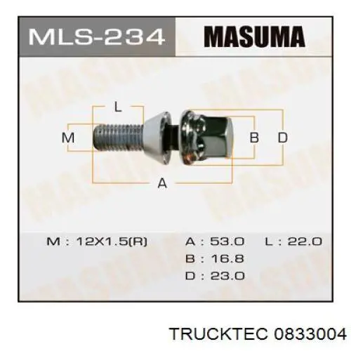 Tornillo de rueda BMW 3 E36