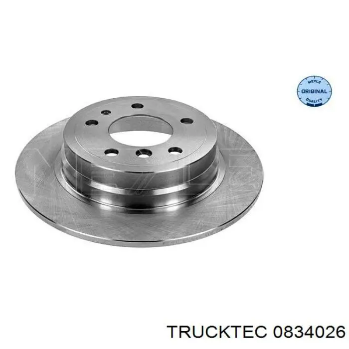 Disco de freno trasero BMW 5 E34