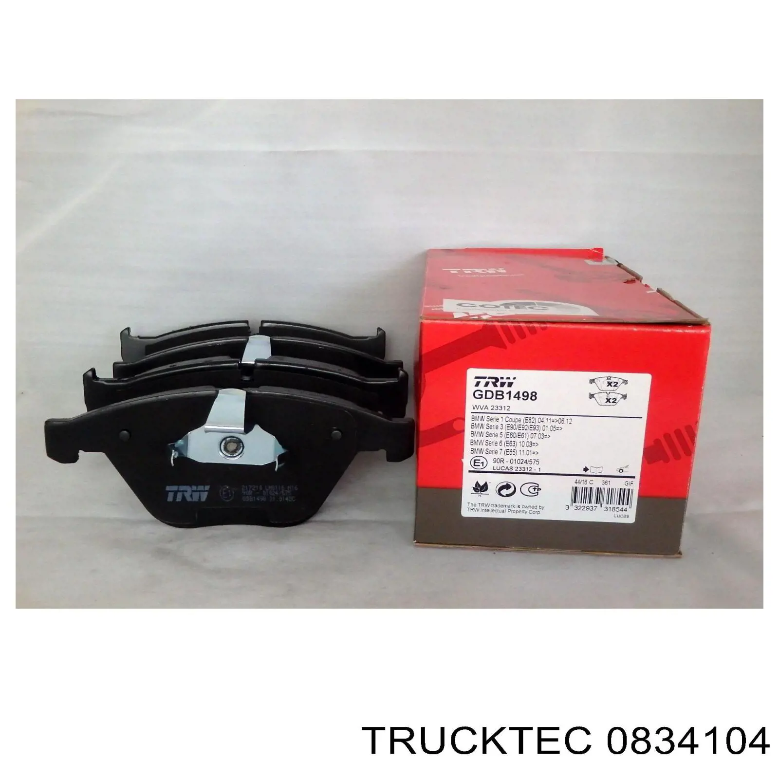 Pastillas de freno delanteras BMW 3 E90