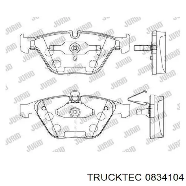 Pastillas de freno delanteras BMW 3 E90