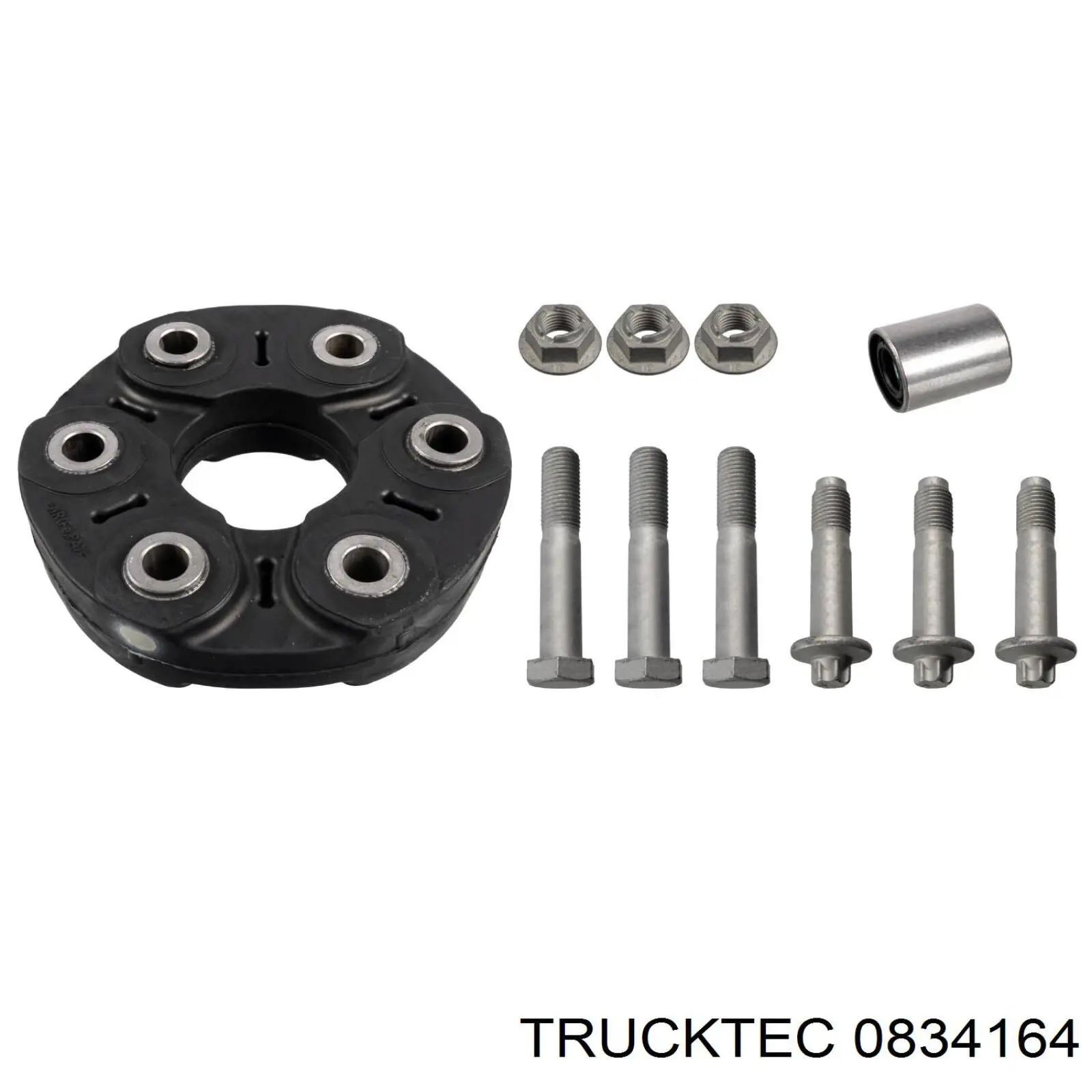 Comprar 0834164 Trucktec Acoplamiento elástico del cardán delantero/trasero