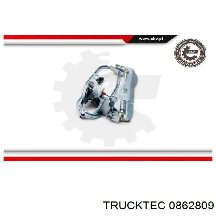 Soporte de manija exterior de puerta delantera derecha 0862809 Trucktec