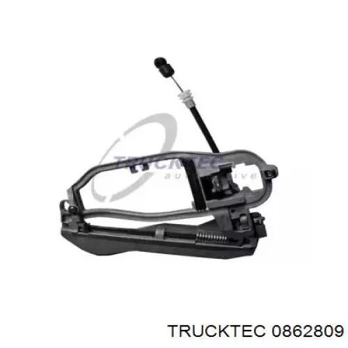 0862809 Trucktec Soporte de manija exterior de puerta delantera derecha