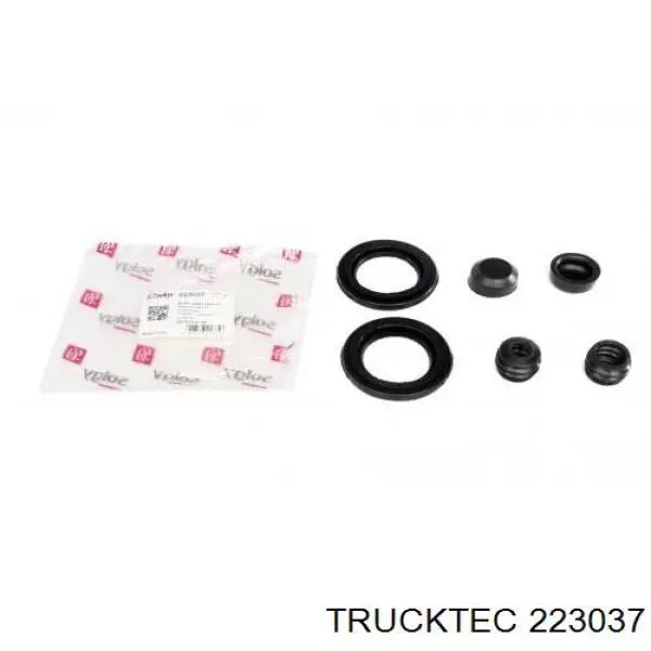 223037 Trucktec kit de embrague (3 partes)