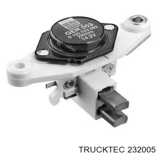 232005 Trucktec fuelle, árbol de transmisión trasero exterior