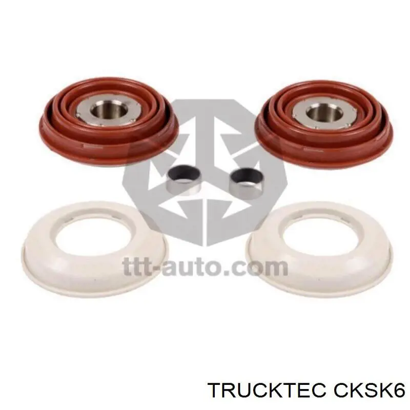 CKSK6 Trucktec juego de reparación, pinza de freno trasero