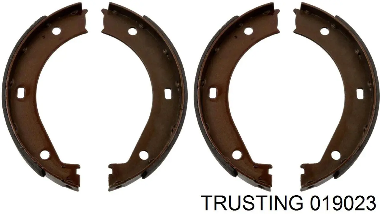 Juego de zapatas de frenos, freno de estacionamiento BMW 5 E28