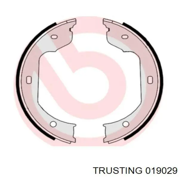 Juego de zapatas de frenos, freno de estacionamiento BMW 5 E39