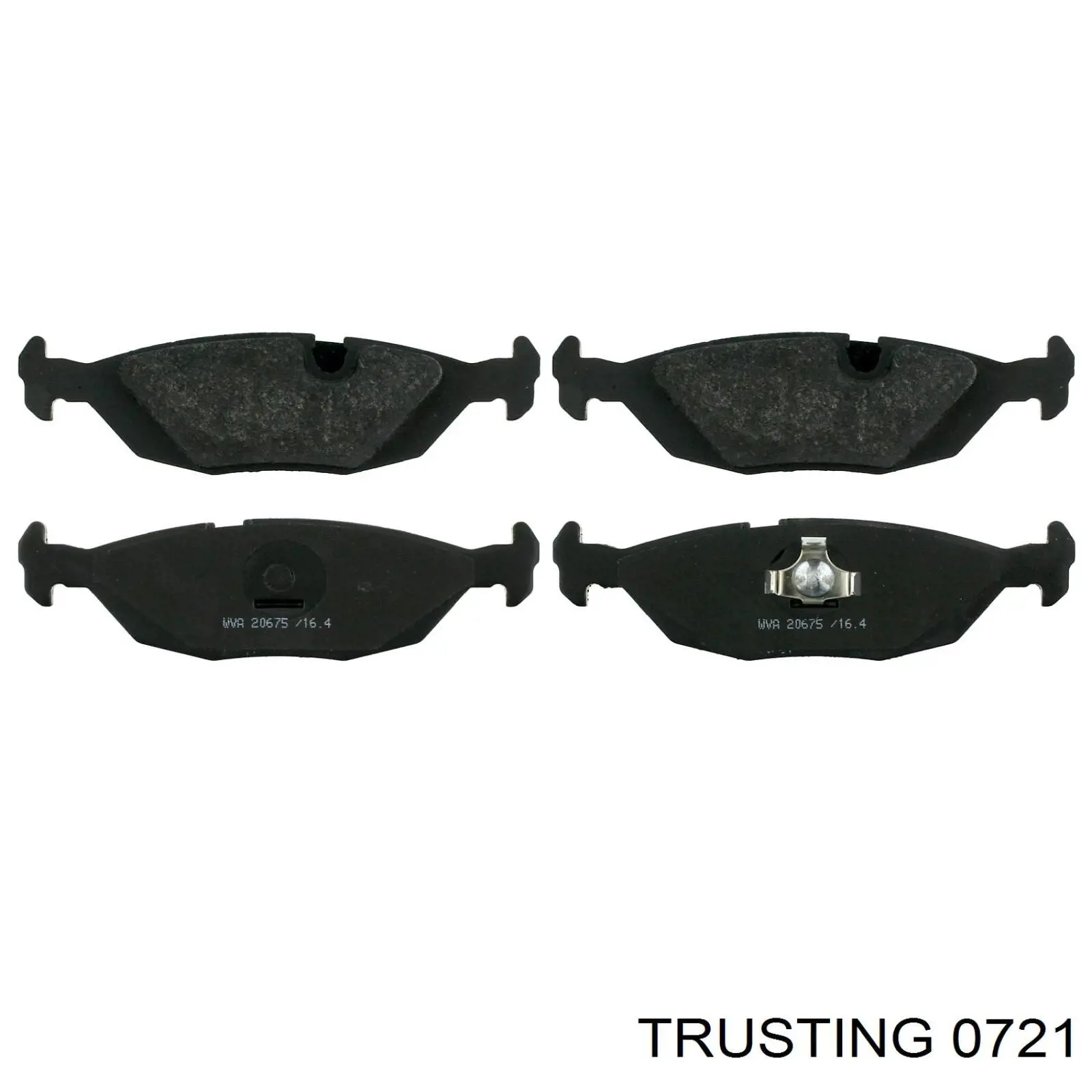 Pastillas de freno traseras BMW 5 E28