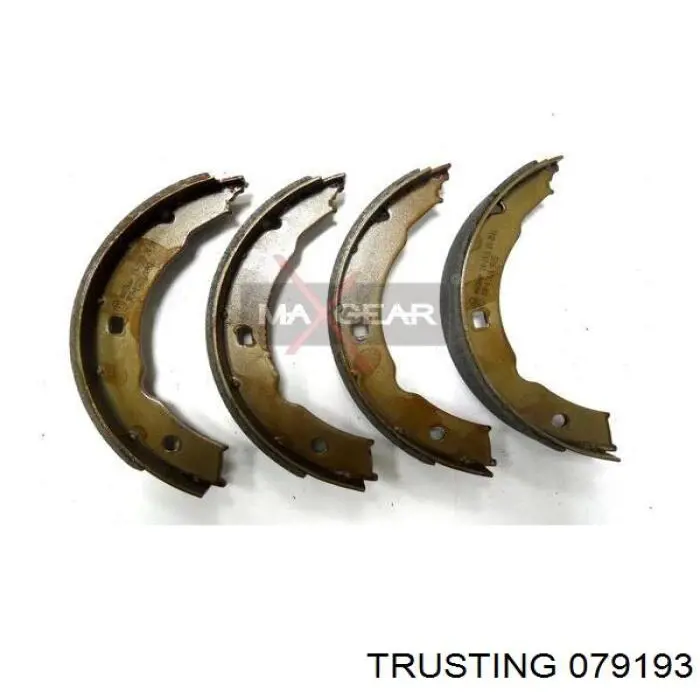 Juego de zapatas de frenos, freno de estacionamiento Peugeot 406 8B