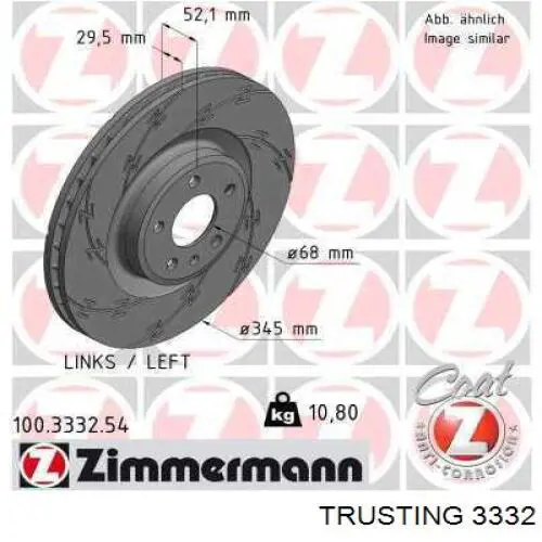 ADL144219 Blue Print pastillas de freno traseras