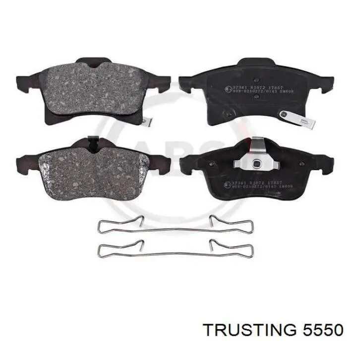 Pastillas de freno delanteras Opel Corsa X12