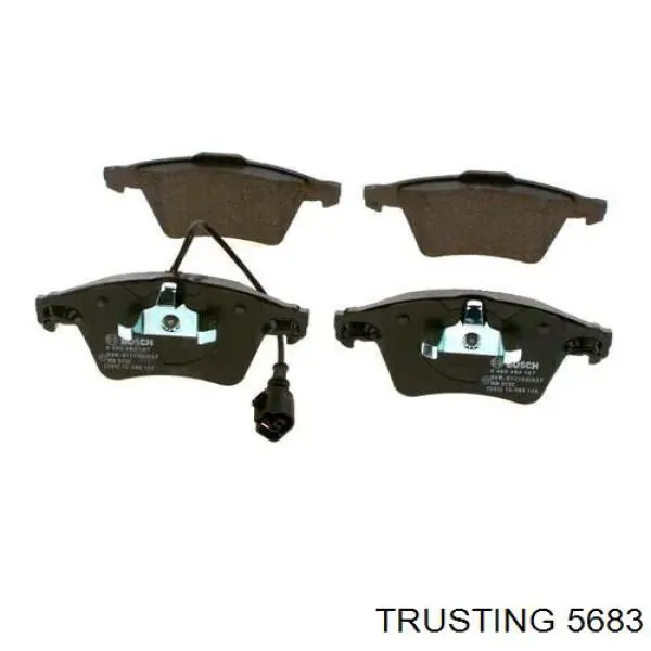 Pastillas de freno delanteras Volkswagen Transporter 7HA, 7HH, 7EA, 7EH