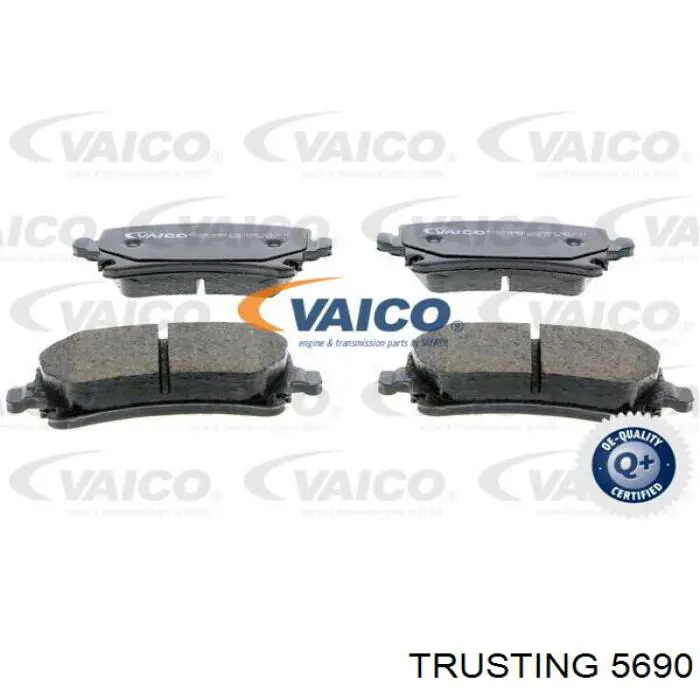 Pastillas de freno traseras Volkswagen Caddy 3 2KB, 2KJ, 2CB, 2CJ