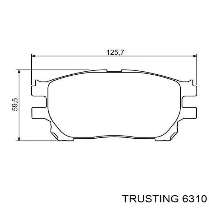 Juego de zapatas de frenos de tambor, con cilindros, completo para Ford Mondeo (BAP)