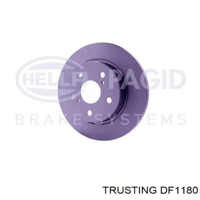 Disco de freno trasero Toyota Auris E15