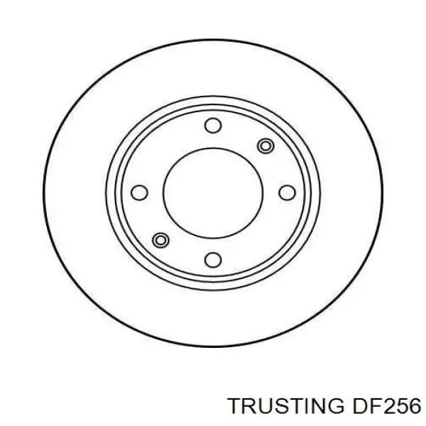 Freno de disco delantero Peugeot 205 1 741A, C
